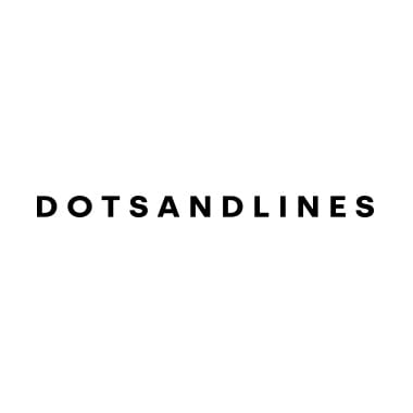 Dotsandlines Logo schwarz