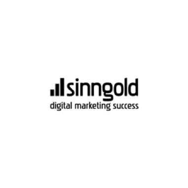 Sinngold logo mit Schriftzug digital marketing success